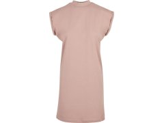 Build your Brand BY 101 Tričkové šaty se stojáčkem 56.0101 dusk rose