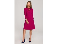 Stylove Šaty S325 Plum