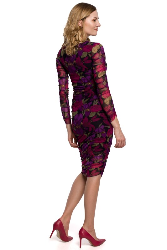 Šaty Makover K065 Model 2 - Dámské oblečení šaty
