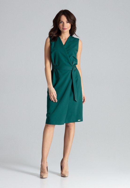 Šaty L037 zelené - Lenitif - Dámské oblečení šaty