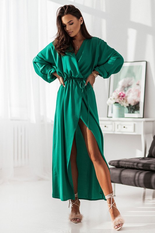 Dámské šaty ANISA DRESS 328 světle zelené - Ivon - Dámské oblečení šaty