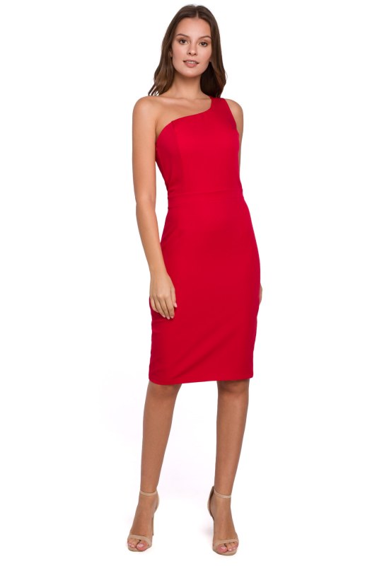 Dámské šaty K003 Červená - Makover - šaty