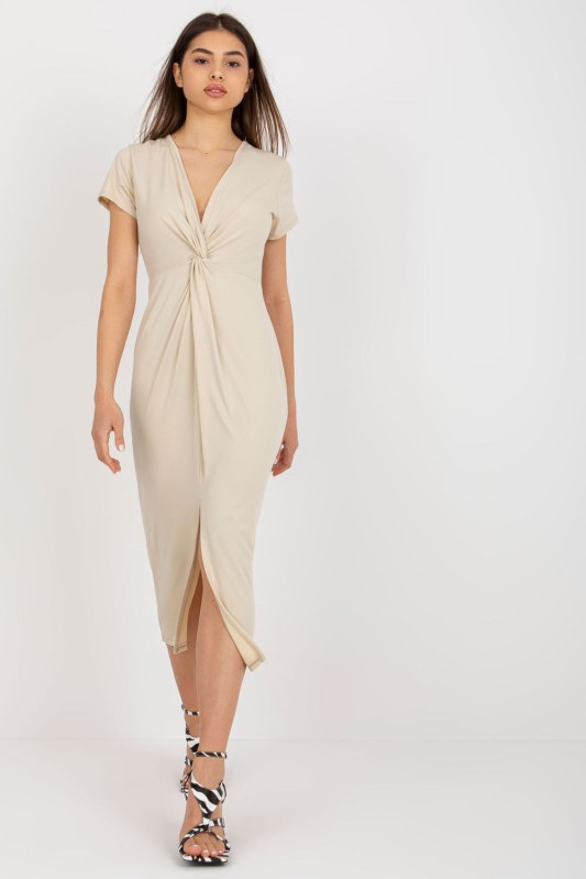 Denní šaty 17302.39 béžové - New Collection