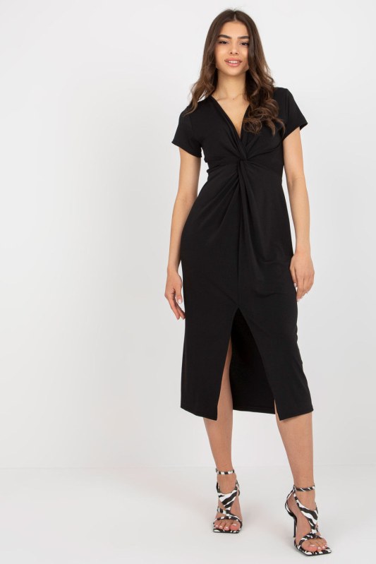 Dámské denní šaty 17302.39 černé - New Collection