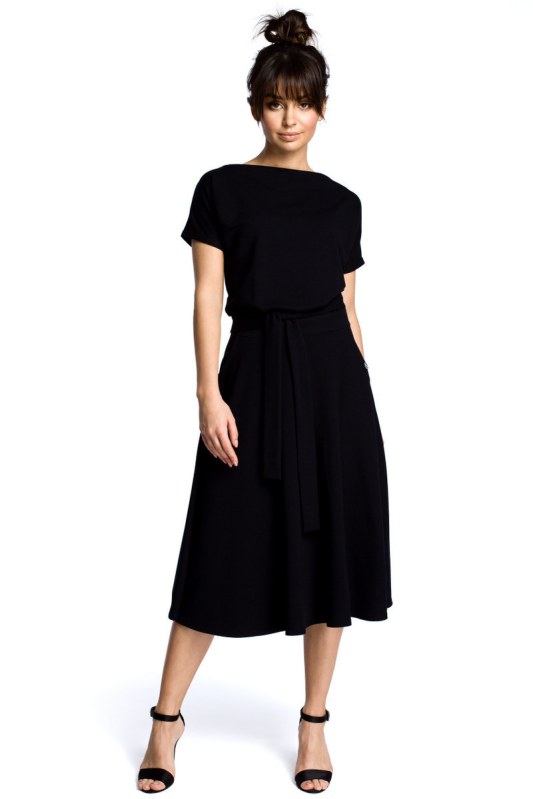 Dámské šaty B067 černé - BeWear - Dámské oblečení šaty