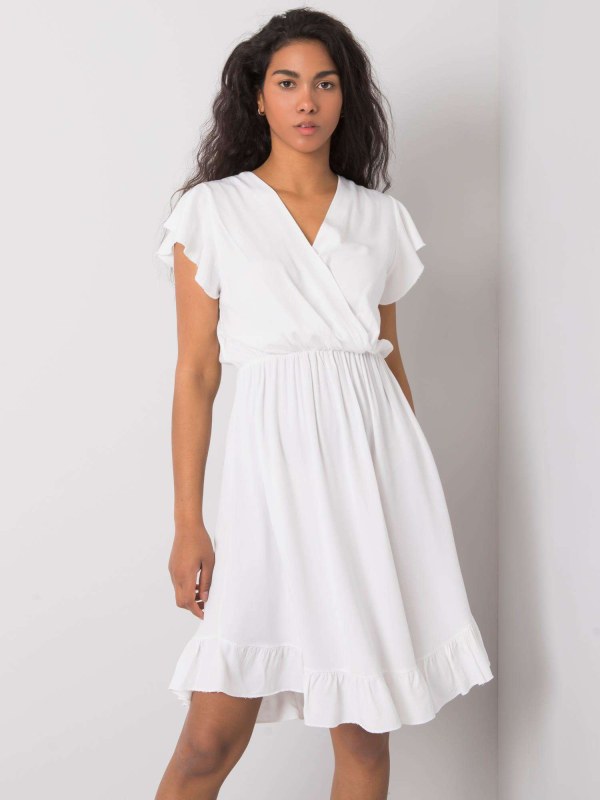 Dámské šaty TW SK BI BF003.71 Bílá - Och Bella - Dámské oblečení šaty