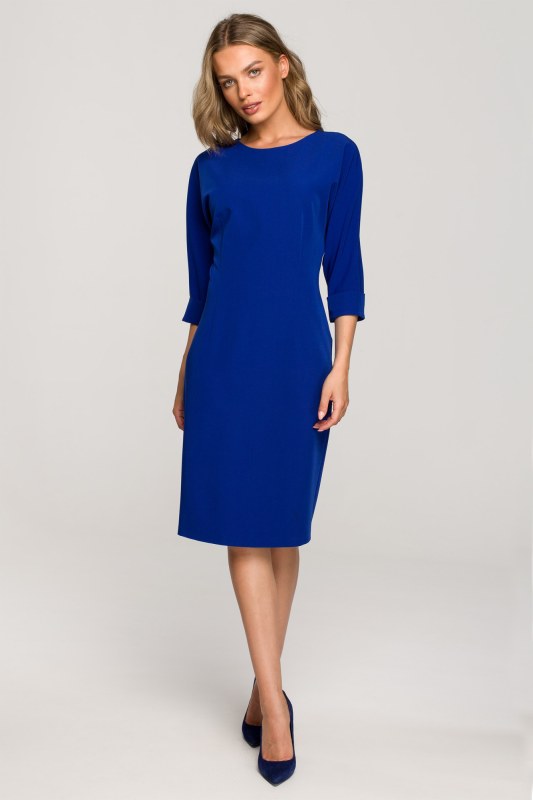 Dámské šaty S324 královská modrá - Stylové - šaty