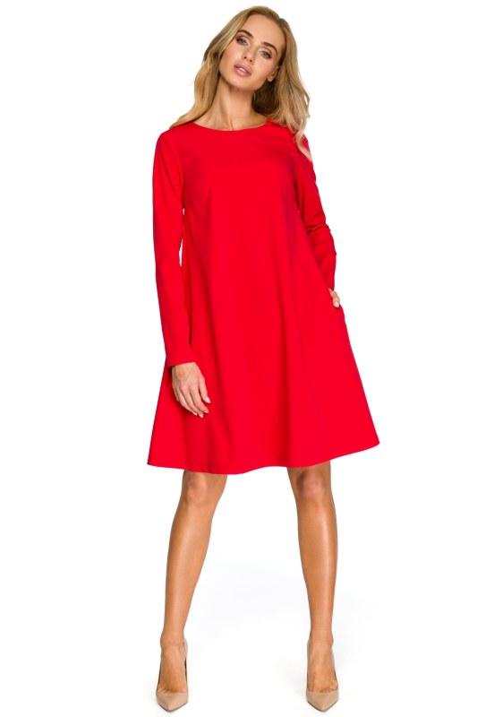 Dámské šaty S137 červené - Stylove - šaty