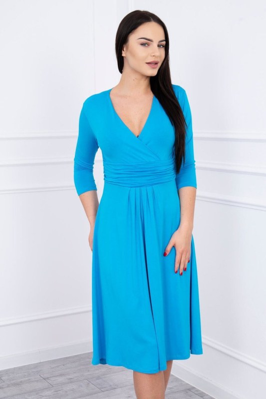 Dámské šaty 2525 Světle modrá - Kesi - Dámské oblečení šaty