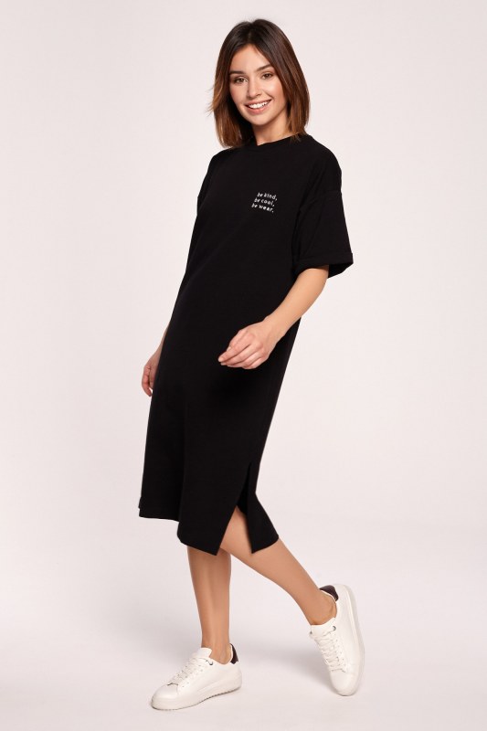 Dámské šaty B194 černé - BeWear - Dámské oblečení šaty