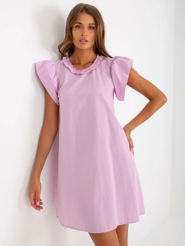 Dámské šaty LK SK 506795.71 světle fialové - FPrice
