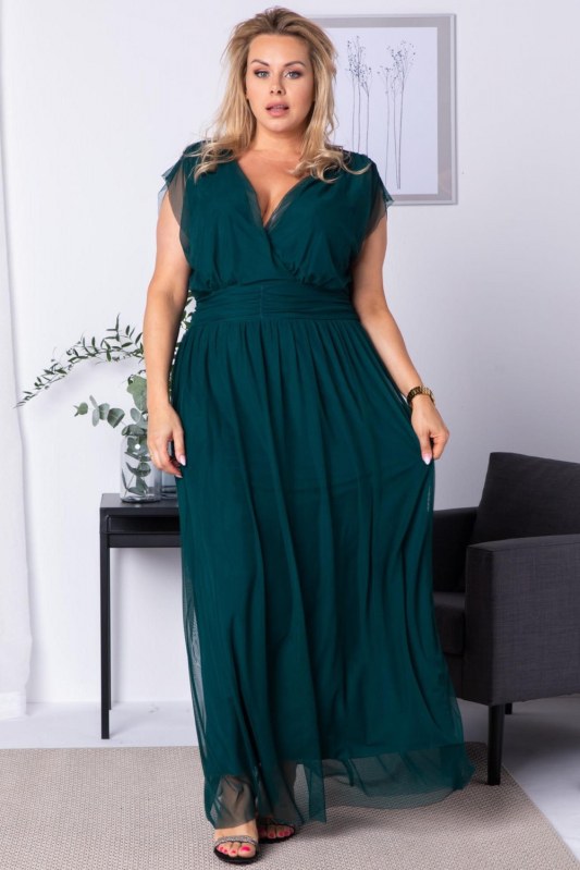 šaty plus size model 175251 Karko - Dámské oblečení šaty