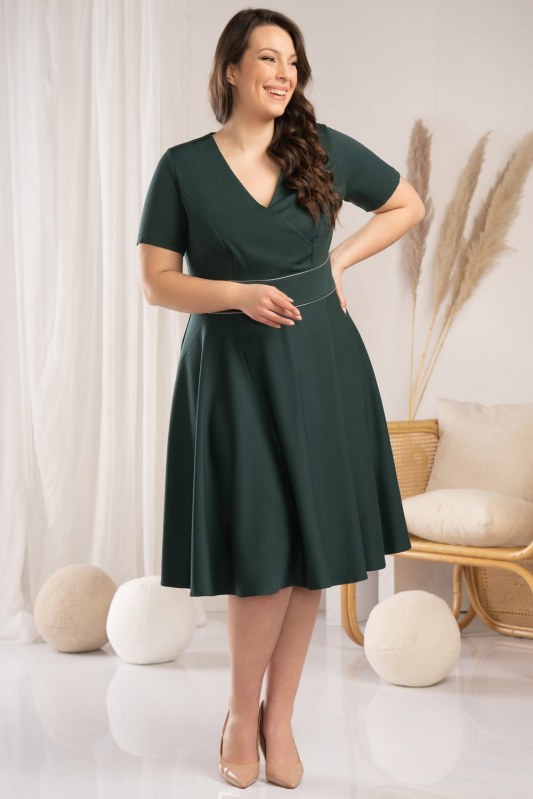 šaty plus size model 178552 Karko - Dámské oblečení šaty