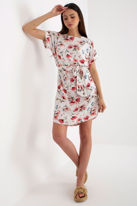 Dámské šaty s květinovým vzorem model 180220 Rue Paris