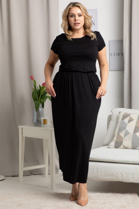 šaty plus size model 183389 Karko - Dámské oblečení šaty