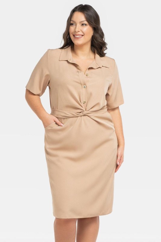 šaty plus size model 197777 Karko - Dámské oblečení šaty