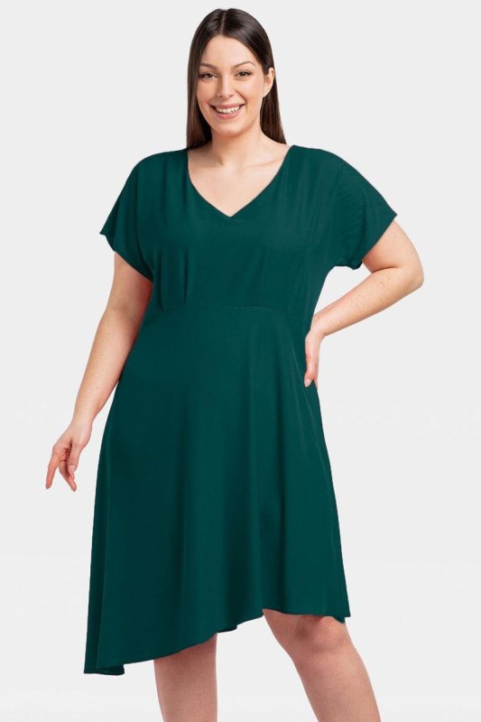 šaty plus size model 198150 Karko - Dámské oblečení šaty