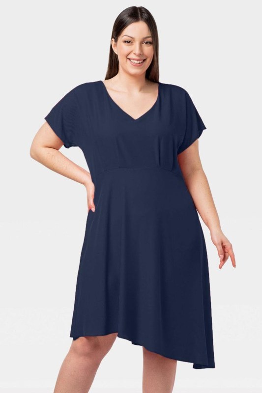 šaty plus size model 198151 Karko - Dámské oblečení šaty