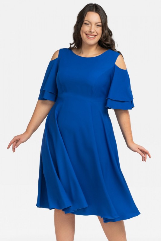 šaty plus size model 198328 Karko - Dámské oblečení šaty