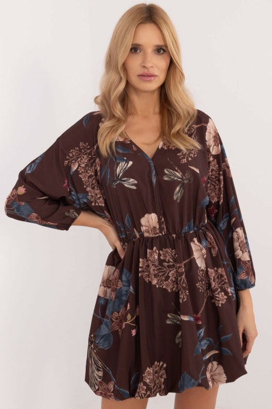 Dámské šaty s květinovým vzorem model 202009 Italy Moda
