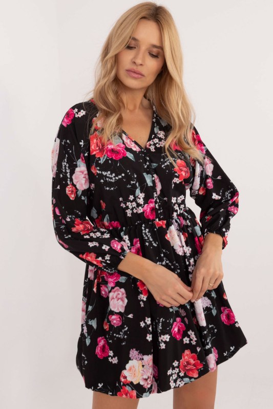 Dámské šaty s květinovým vzorem model 202013 Italy Moda