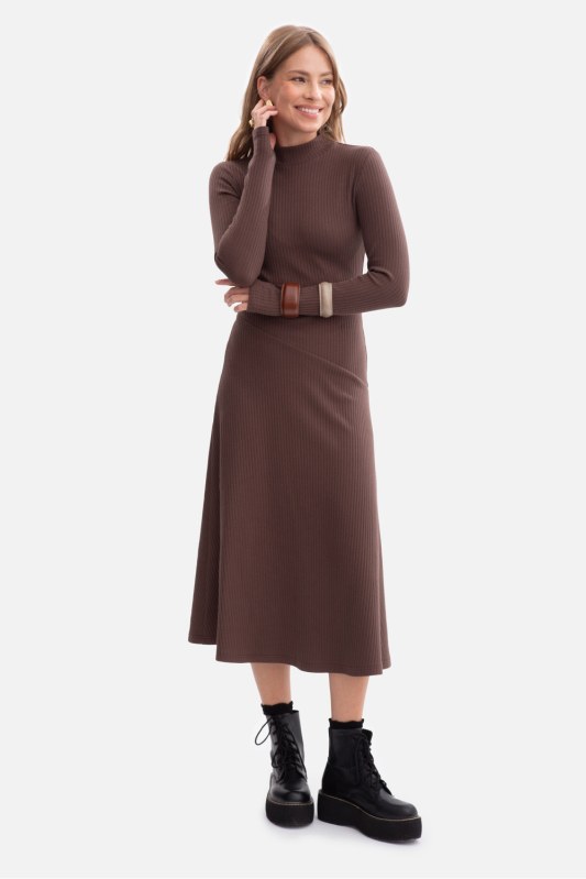 Dámské šaty s proužky model 218670 BeWear