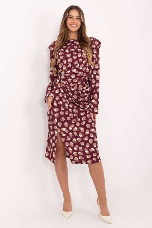 Dámské šaty s dlouhým rukávem model 219034 Rue Paris