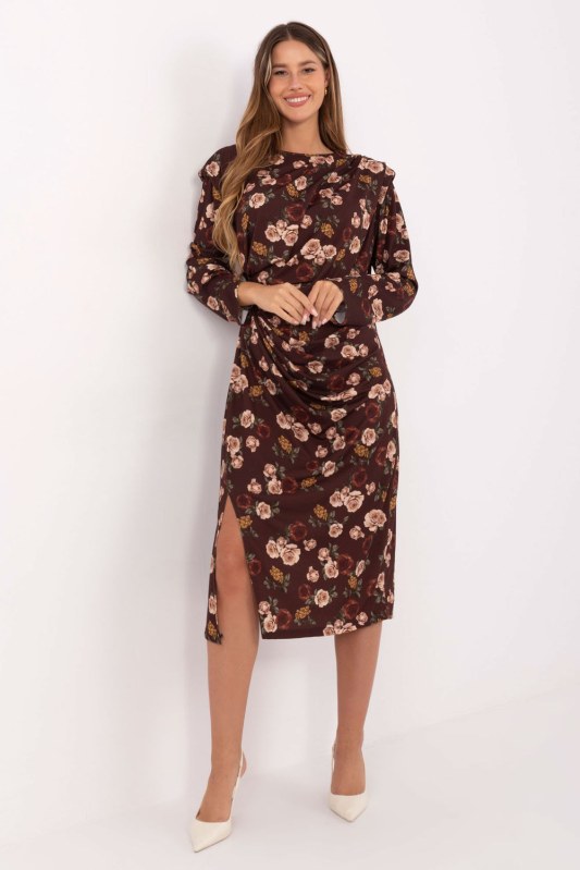 Dámské šaty s květinovým vzorem model 219453 Rue Paris