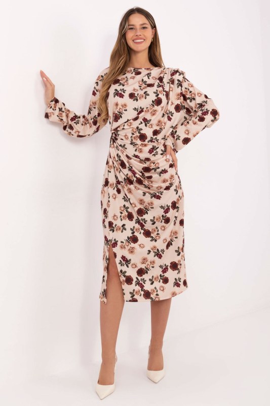 Dámské šaty s květinovým vzorem model 219454 Rue Paris