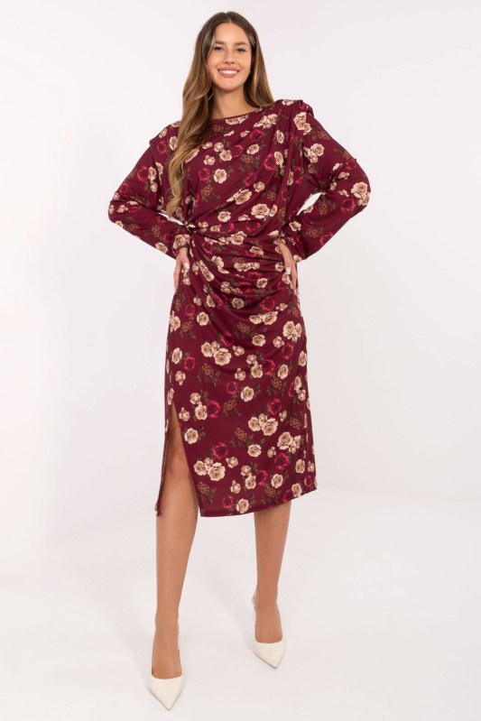 Dámské šaty s květinovým vzorem model 219455 Rue Paris