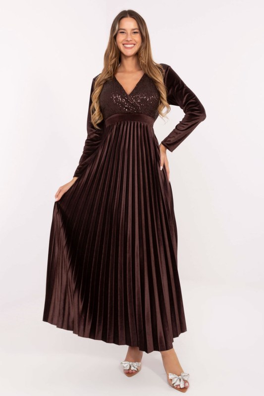 Dlouhé šaty model 220046 Italy Moda - Dámské oblečení šaty