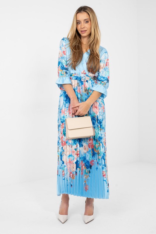 Dámské šaty s květinovým vzorem model 224870 Italy Moda