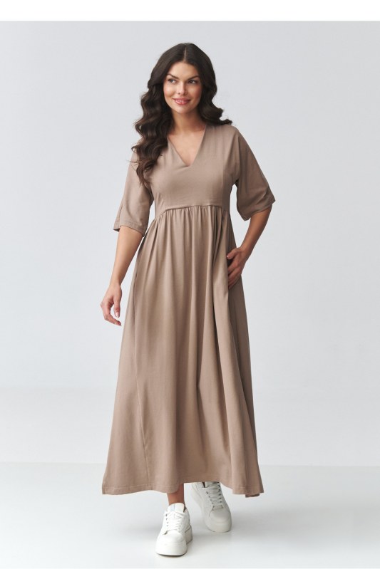 Dámské šaty model 225633 Makadamia