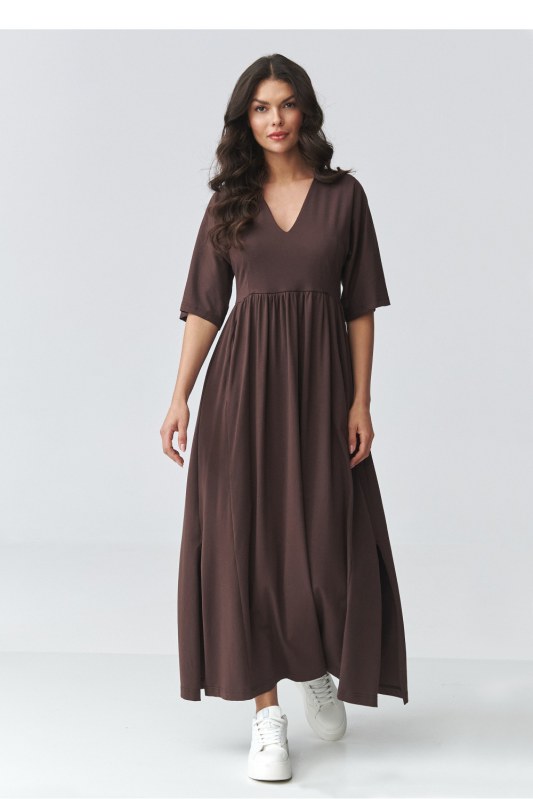 Dámské šaty model 225699 Makadamia