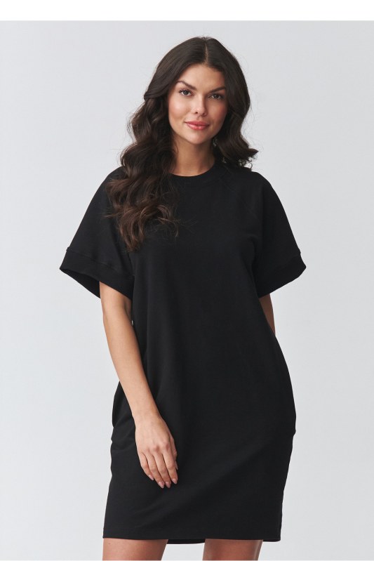Dámské šaty oversize model 226889 Makadamia