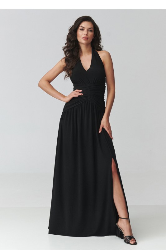 Dlouhé šaty model 228323 Makadamia