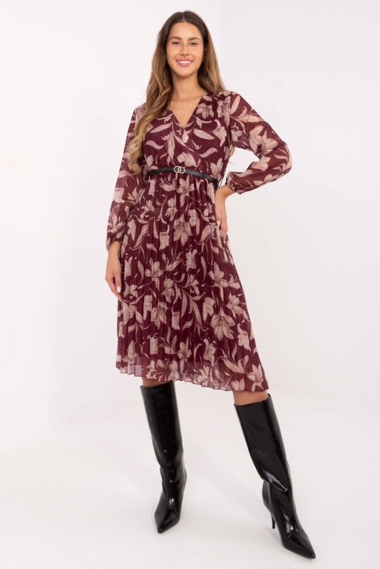 Dámské šaty s květinovým vzorem model 231530 Italy Moda