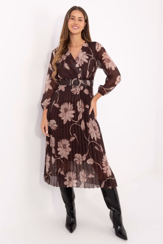 Dámské šaty s květinovým vzorem model 231535 Italy Moda