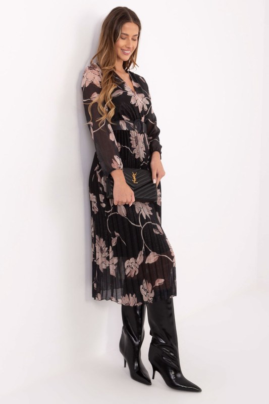 Dámské šaty s květinovým vzorem model 231536 Italy Moda