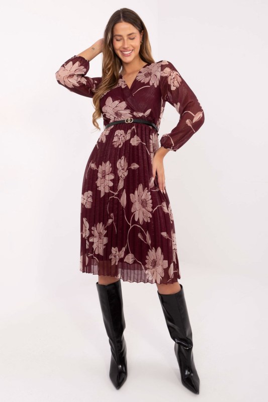 Dámské šaty s květinovým vzorem model 231539 Italy Moda