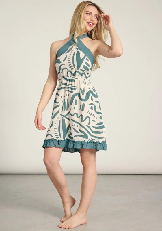 Dámské šaty Muydemi 210124 - Dámské oblečení šaty