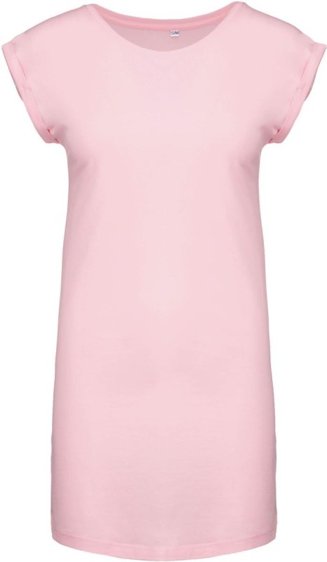 Kariban K 388 Tričkové šaty 20.K388 pale pink