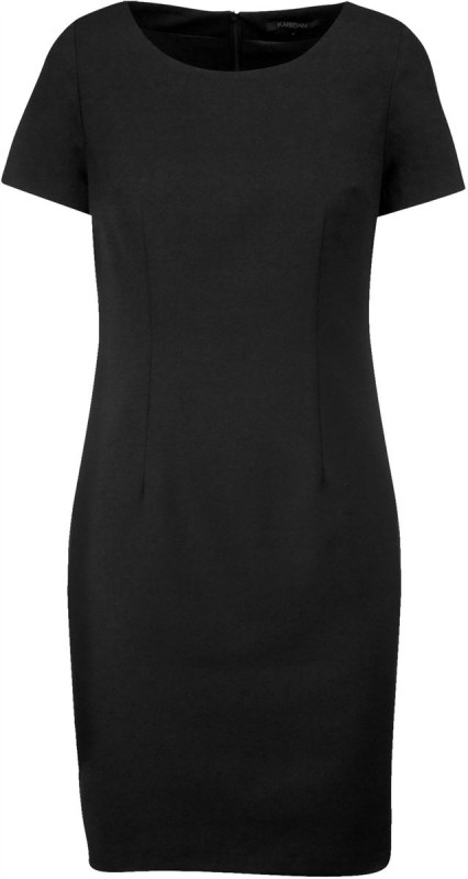 Kariban K 500 Šaty s krátkým rukávem 20.K500 black
