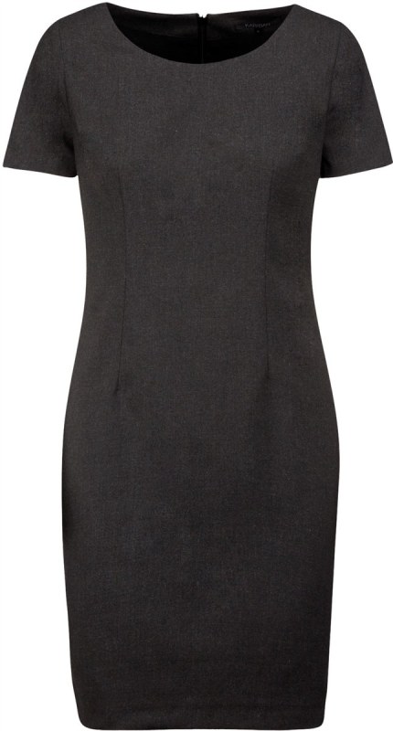 Kariban K 500 Šaty s krátkým rukávem 20.K500 anthracite heather