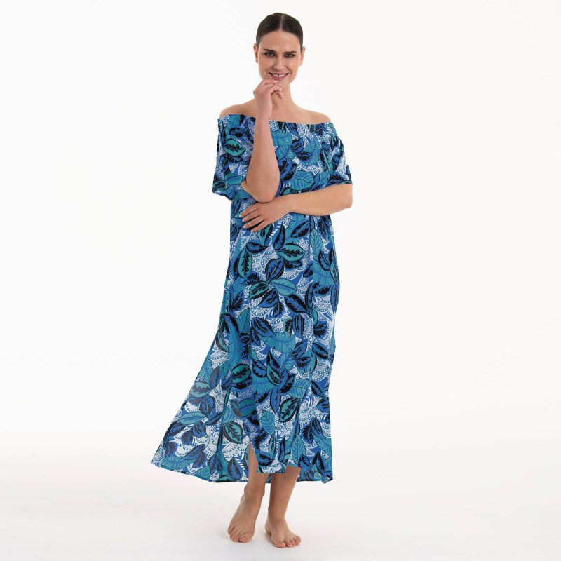 Style Nika šaty 8628 jasně modrá - Anita Care