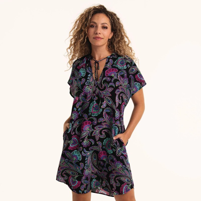 Style Sola šaty 8144 black - RosaFaia - Dámské oblečení šaty