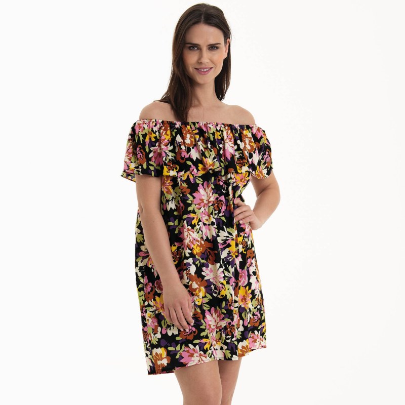 Style Brava šaty 8123 multi colour - RosaFaia