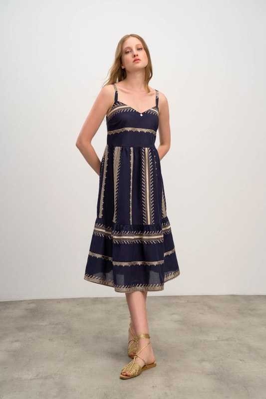 Vamp - Elegantní dámké šaty 16501 - Vamp - Dámské oblečení šaty