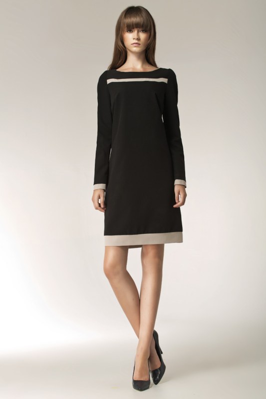 America dress s40 black - Nife - Dámské oblečení šaty