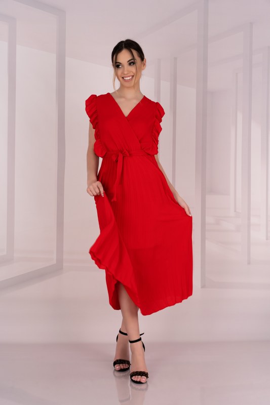 Merlotina Červené šaty - Merribel - Dámské oblečení šaty